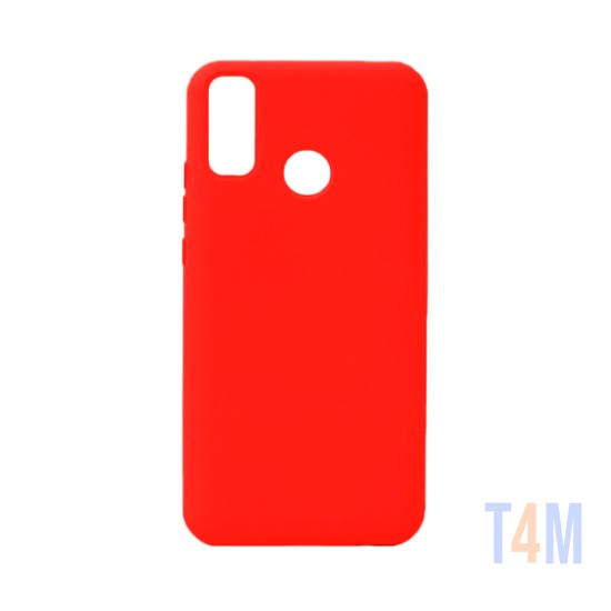 Capa de Silicone para Huawei Y8s Vermelho